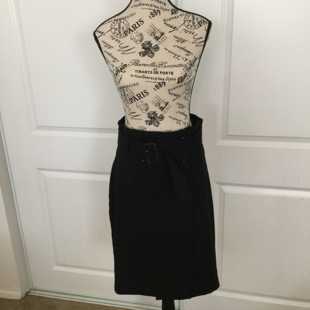 Zara High Waist Wrap Skirt
